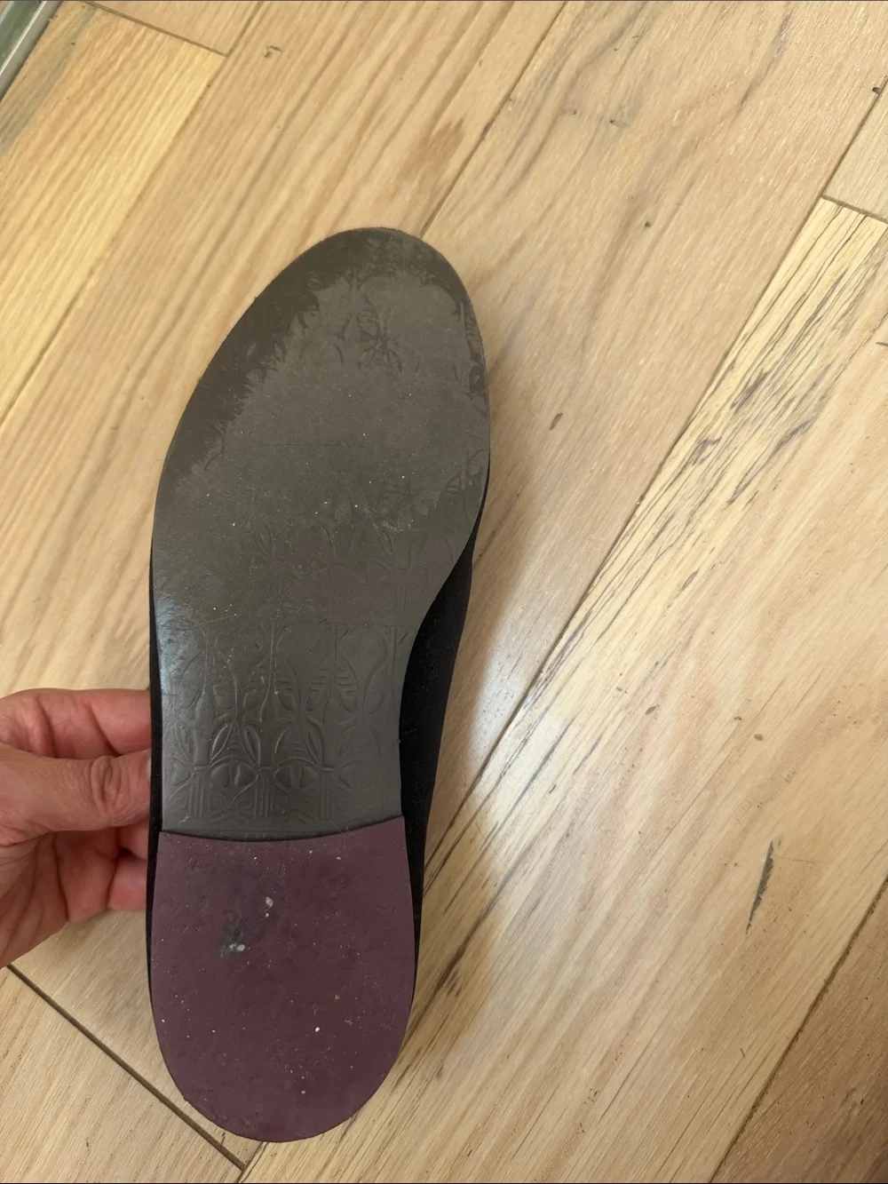 Ted Baker Black Velvet Slip-On Loafers